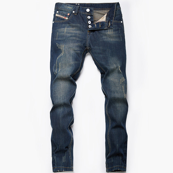 Ripped Mens Jeans Distressed Denim Jeans for Men Designer Casual Stylish Skinny for Men MJ019