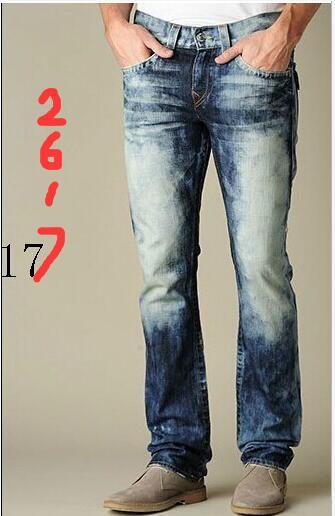 Free Shipping High quality NEW hot Men's Robin Rock Revival Jeans Crystal Studs Denim Pants Designer Trousers Men's size 30-40