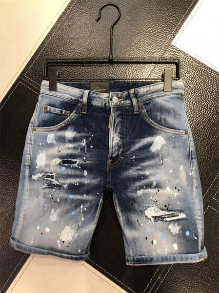 Fashion designer men's jeans Slim motorcycle Moto Biker casual men's jeans Hip Hop men's jeans W22