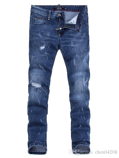 Summer 2019 wholesale men's jeans, European denim production of good quality men's wear welcome to size 28-38:44-54 026