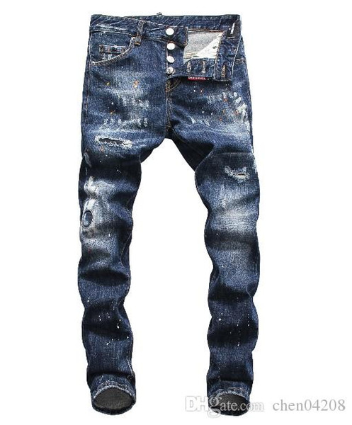 Summer 2019 wholesale men's jeans, European denim production of good quality men's wear welcome to size 28-38:44-54 04