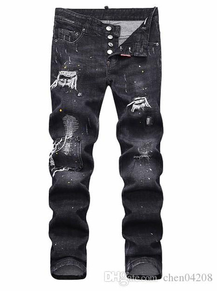 Summer 2019 wholesale men's jeans, European denim production of good quality men's wear welcome to size 28-38:44-54 031