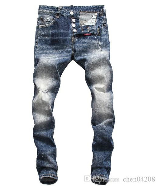 Summer 2019 wholesale men's jeans, European denim production of good quality men's wear welcome to size 28-38:44-54 039