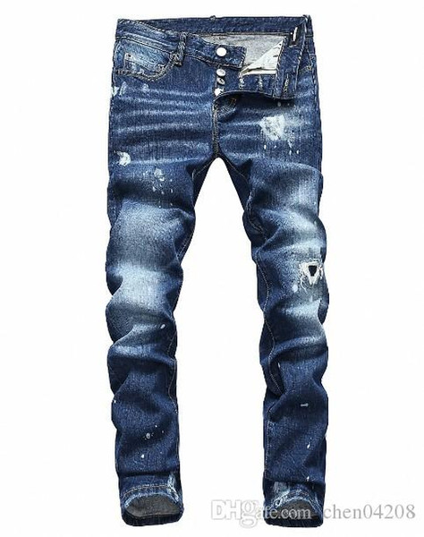 Summer 2019 wholesale men's jeans, European denim production of good quality men's wear welcome to size 28-38:44-54 032