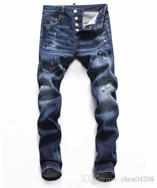 Summer 2019 wholesale men's jeans, European denim production of good quality men's wear welcome to size 28-38:44-54 045