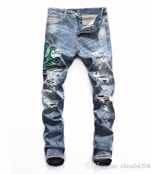 Summer 2019 wholesale men's jeans, European denim production of good quality men's wear welcome to size 28-38:44-54 046