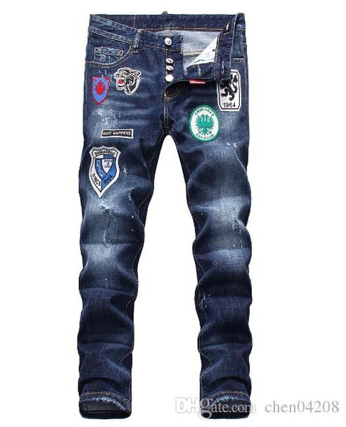 Summer 2019 wholesale men's jeans, European denim production of good quality men's wear welcome to size 28-38:44-54 024