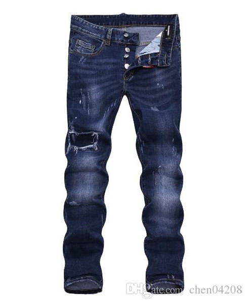 Summer 2019 wholesale men's jeans, European denim production of good quality men's wear welcome to size 28-38:44-54 016