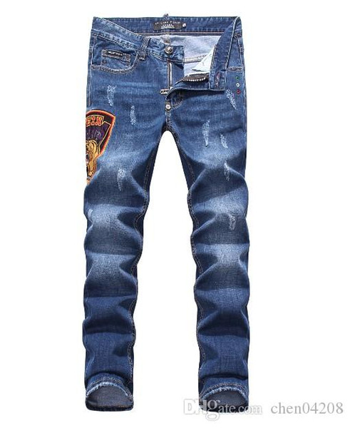 Summer 2019 wholesale men's jeans, European denim production of good quality men's wear welcome to size 28-38:44-54 023