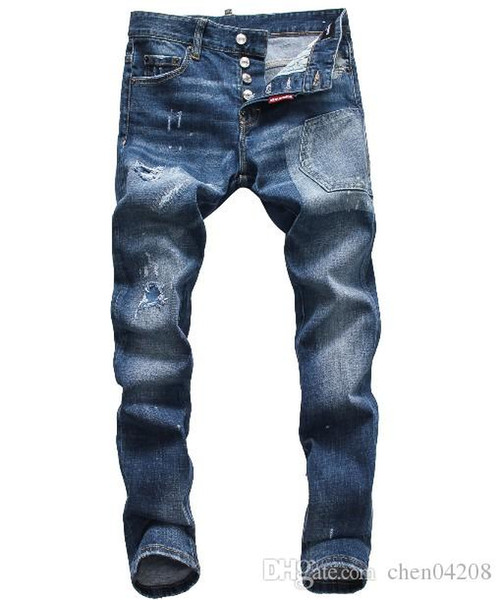 Summer 2019 wholesale men's jeans, European denim production of good quality men's wear welcome to size 28-38:44-54 06