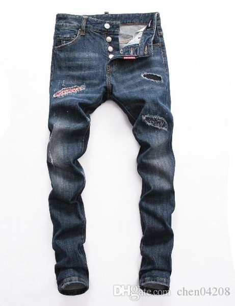 Summer 2019 wholesale men's jeans, European denim production of good quality men's wear welcome to size 28-38:44-54 01