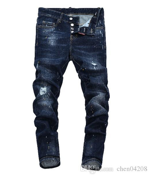 Summer 2019 wholesale men's jeans, European denim production of good quality men's wear welcome to size 28-38:44-54 058