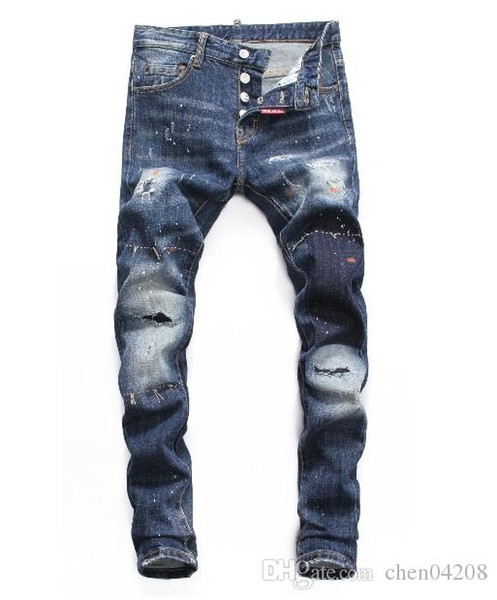 Summer 2019 wholesale men's jeans, European denim production of good quality men's wear welcome to size 28-38:44-54 02