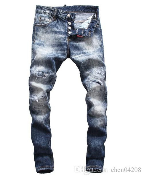 Summer 2019 wholesale men's jeans, European denim production of good quality men's wear welcome to size 28-38:44-54 03