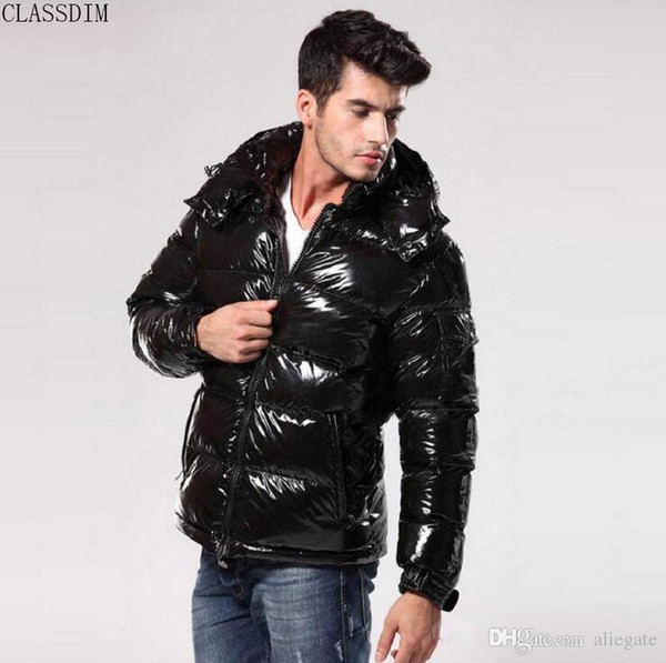 French Famous Men's Self-Cultivation Down Jacket Men's Large Size Fashion Warm High-Quality Down Jacket Star The Same Style