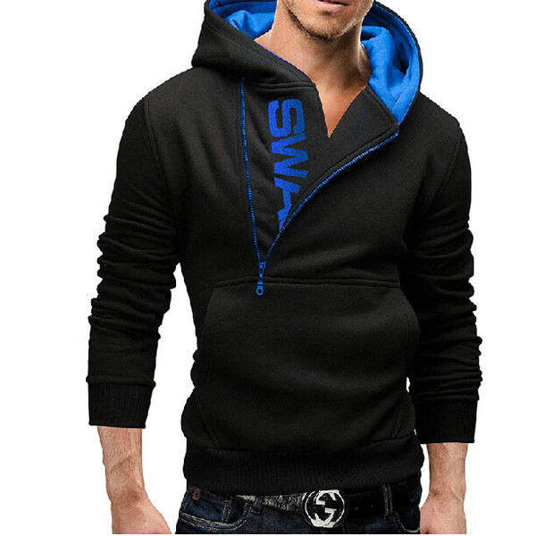 Men's Long Zipper Autumn & Winter Fashion Casual Slim Plus Sizes Cardigan Assassin Creed Hoodies Sweatshirt Outerwear Jackets