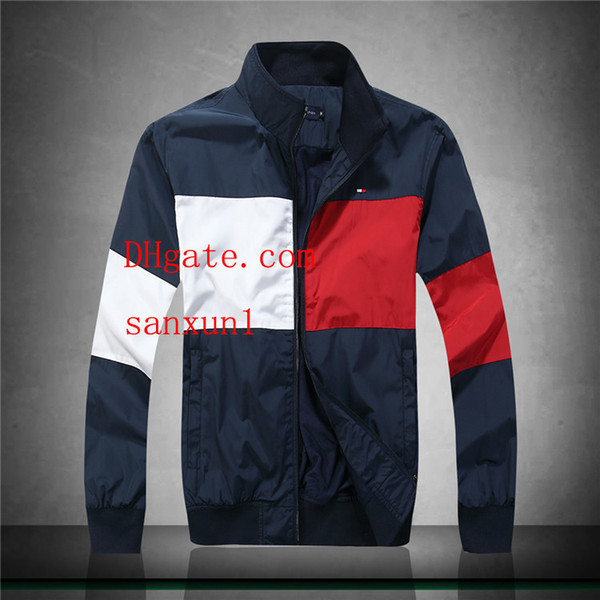 jacket Business Apparel Stitching color Simple style men's clothing Outerwear Coats men's Jackets ar-mani10