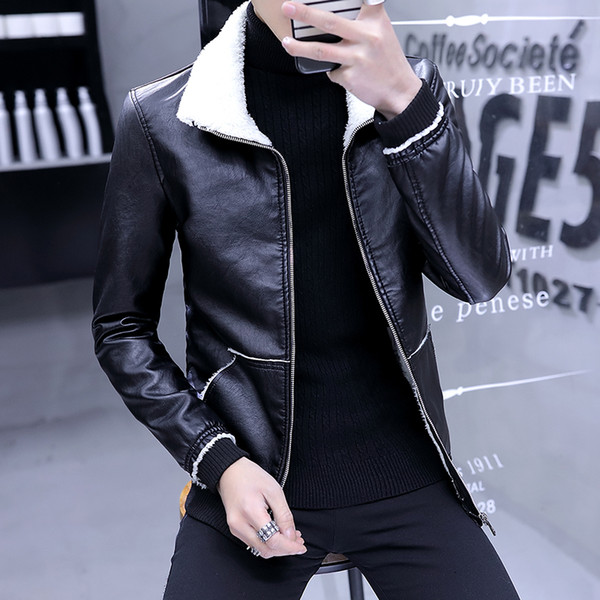 Men's Jackets 2018 Men's New Casual Jacket High Quality Spring Regular Slim Jacket Coat For Male cortical Size M-4XL