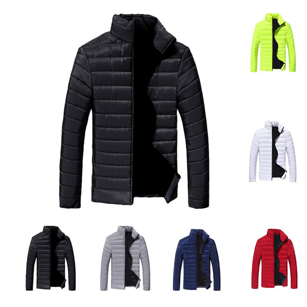 Men's Winter Cotton Jackets Parks Warm Male Tops