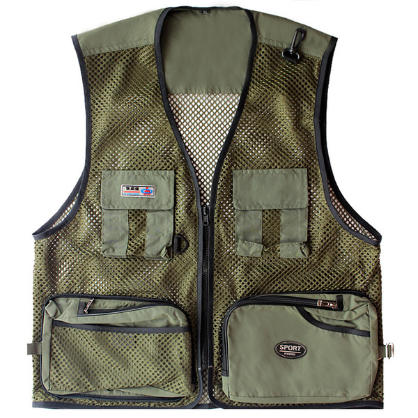 Men Summer Mesh Photography Vest 39