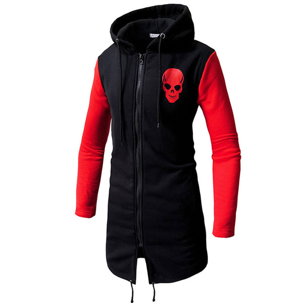 Plus Size Mens Coat New Fashion Designer Men Long Coats Men's Jackets Casual Long Sleeves Thermal Coats Outwear Sep25