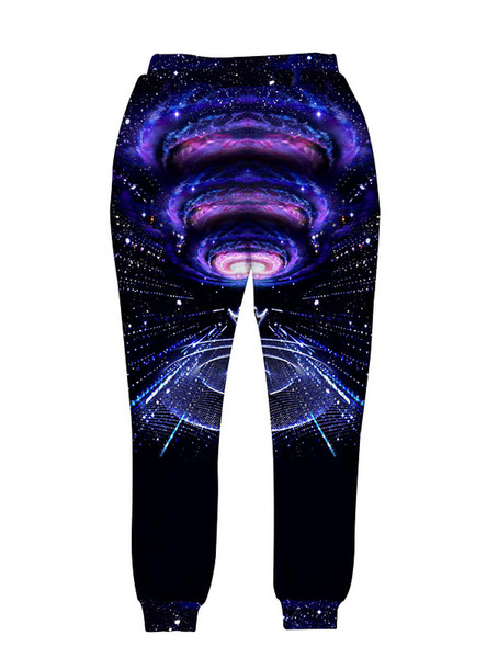 Wholesale-X&Classic-hot Newest galaxy space printed creative hoodies 3d Personality fashion joggers pants sweatpants