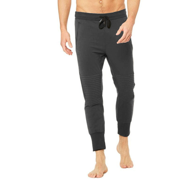 QHMY loose-fitting stretch trousers with large size and stretch rope, ,trend tight sports pants, fitness pants for man's