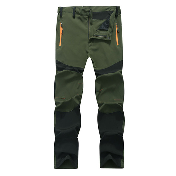 Men Outdoor Trousers waterproof Windproof and breathable Outdoor Hiking Cycling Climbing Trousers Cargo Pants