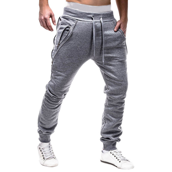 Brand Male New Fashion Slim Solid color Men Casual Pants Man Trousers Designer Mens Joggers