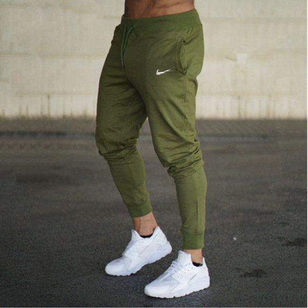 2018 summer New Fashion AnimeThin section Pants Men Casual Trouser Jogger Bodybuilding Fitness Sweat Time limited Sweatpants