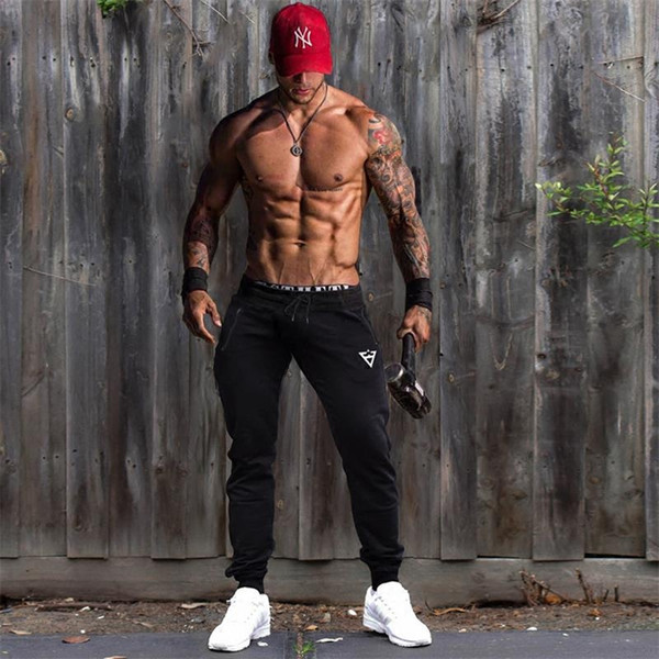 New Design Men Sweatpants Casual Sportwear Jogger Pants Spring Autumn Men Fitness Workout Bodybuilding Gyms Sportswear