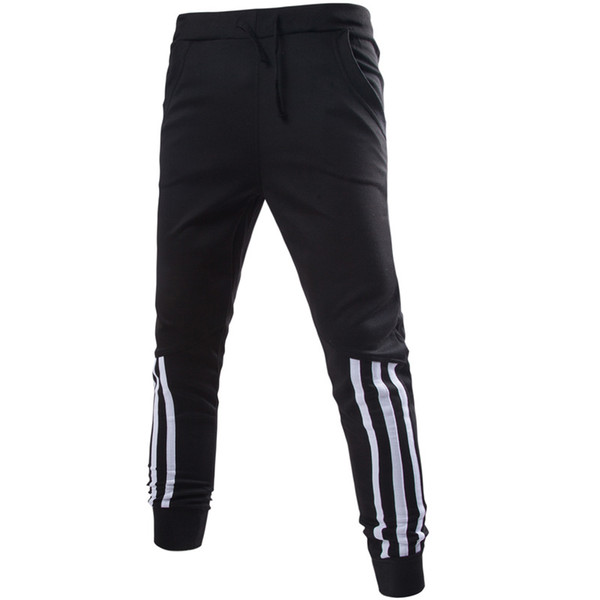 Wholesale-new arrivals fashion drawstring men legging sports running pants sweatpants trousers 3 color M L XL XXL DY249