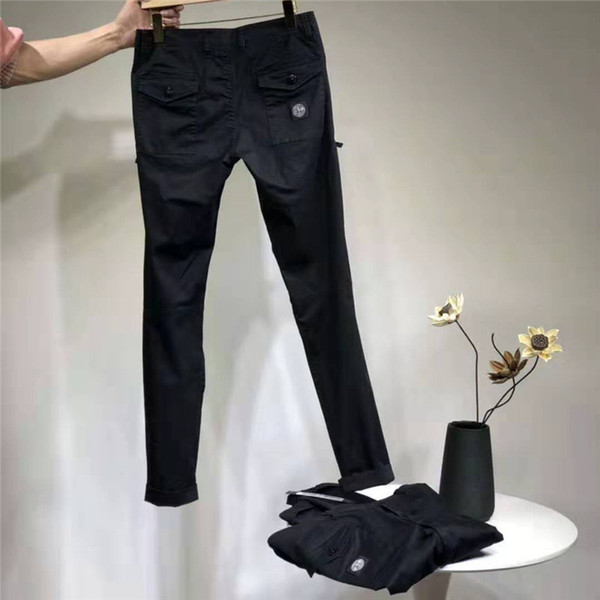 Brand New Mens Pants Casual Mens Office Pants Slim Fit Overalls Fashion Long Pants Mens Clothing Size 29-36