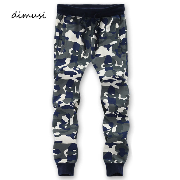 DIMUSI 2017 Camouflage Sweatpants Men Cotton Casual Spring/Autumn Male Army Green Camo Joggers Pants 5XL 6XL 7XL 8XL,YA674