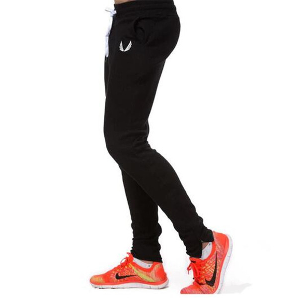 New Print Logo Gyms Men Joggers Casual Men Sweatpants Joggers Pantalon Homme Trousers Sporting Clothing Bodybuilding Pants