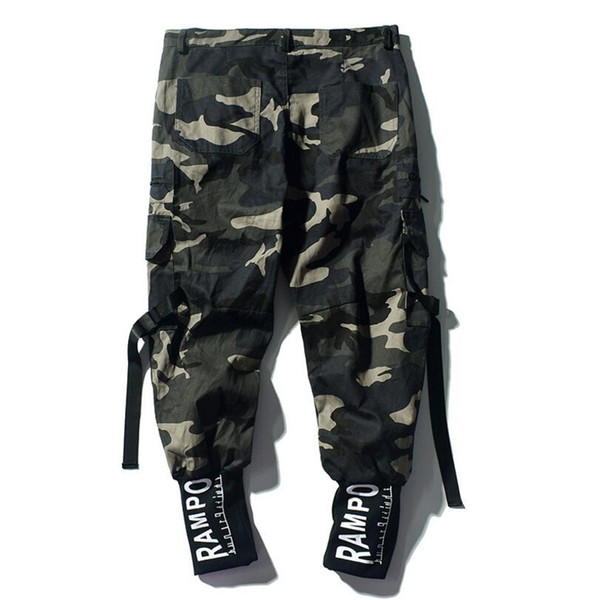 New men's camouflage beam pants Japanese style tide brand overalls Korean version of loose ins casual pants trend male