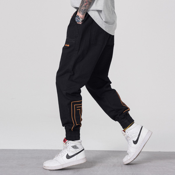 Fashion Casual Sweatpants Men Solid Breathable Cargo Pants Mens Plus Size Fi
10000
tness Male Black Trousers Tracksuit Masculino Homme