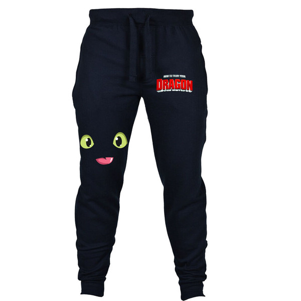 anime How to Train Your Dragon Sweatpants Autumn Winter Men Joggers Fitness Long Trousers Sweatpants cosplay pants