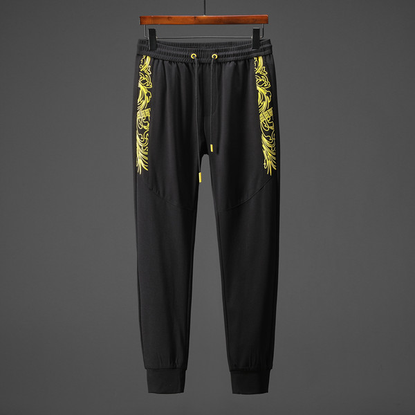 The best 2019 spring and autumn afraid of God fog drawstring sports pants zipper classic kanye western jogging pants0017