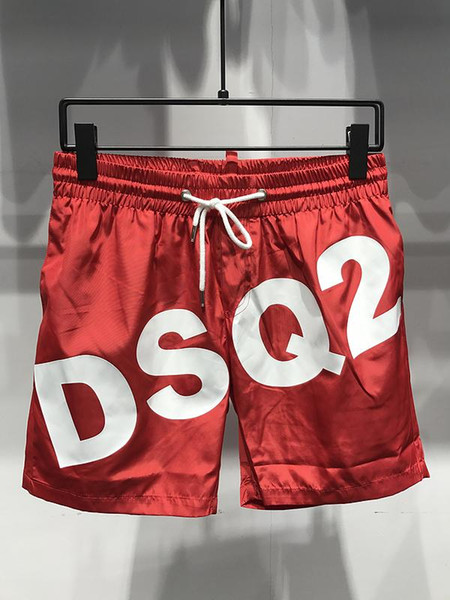 19ss designers DS2 Letter print Board Shorts Mens boardshort man Summer Beach surf Shorts Pants High-quality Men Swim Shorts D02