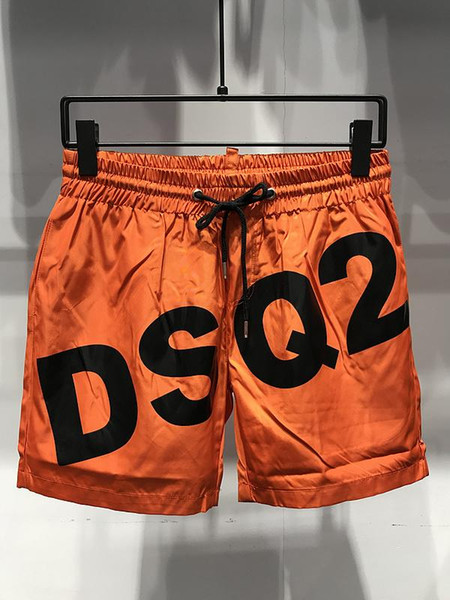 19ss designers DS2 Letter print Board Shorts Mens boardshort man Summer Beach surf Shorts Pants High-quality Men Swim Shorts D03