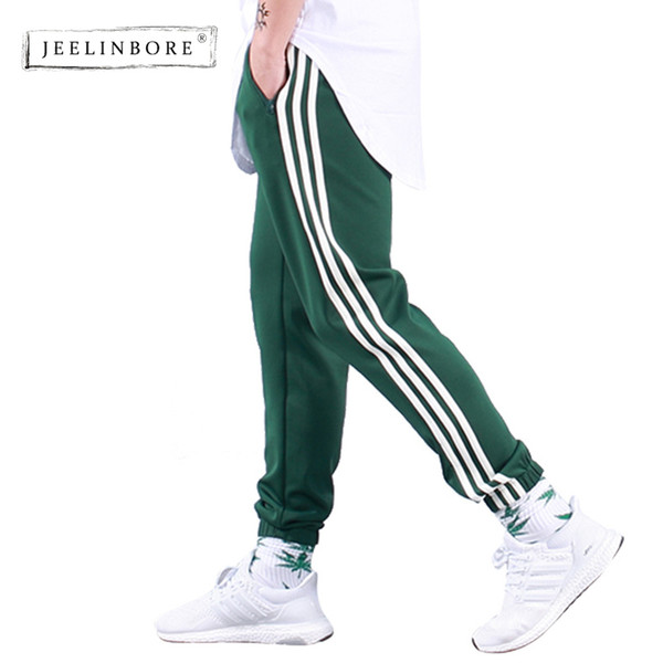 JEELINBORE 2018 Summer New Fashion Brand Men's Casual Pants Joggers Pantalon Homme Streetwear Hip-hop Men Trousers