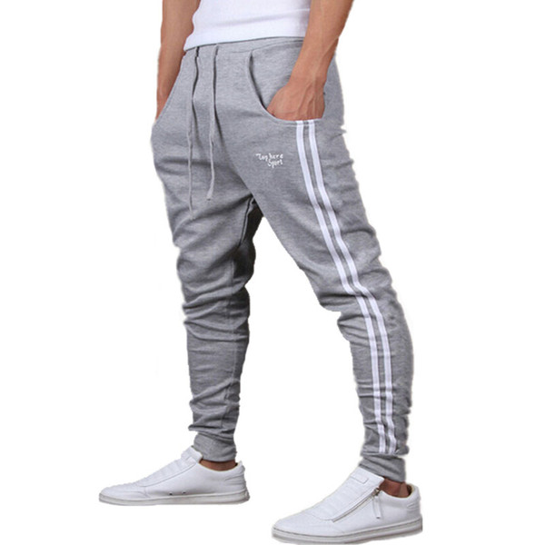 Wholesale-2016 New Fashion Brand Mens Joggers Harem Pants Casual Men Boys Jogger Pant Male Sweatpants Trousers Plus Size 3XL