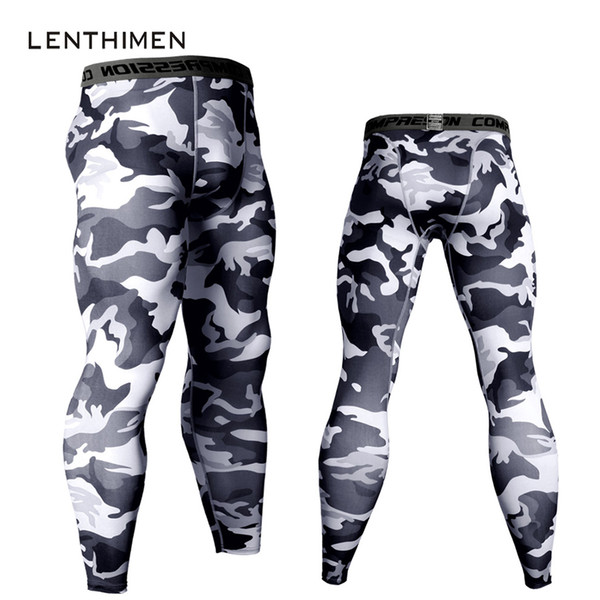 Mens Joggers Compression Pants Men Crossfit Pants Camouflage Army Skinny Leggings MMA GYMS Trousers Fitness Tights Sweatpants