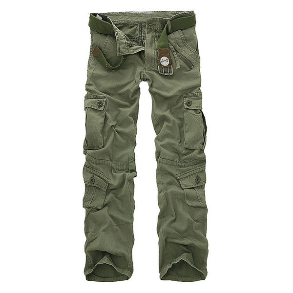 Good Quality Military Cargo Pants Men Hot Camouflage Cotton Men Trousers 7 Colors