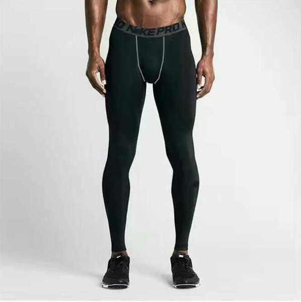 Men's Compression Pants Athletic Running Tights Basketball Fitness Pants Bodybuilding Jogging Jogging Skinny Leggings Pants Trousers