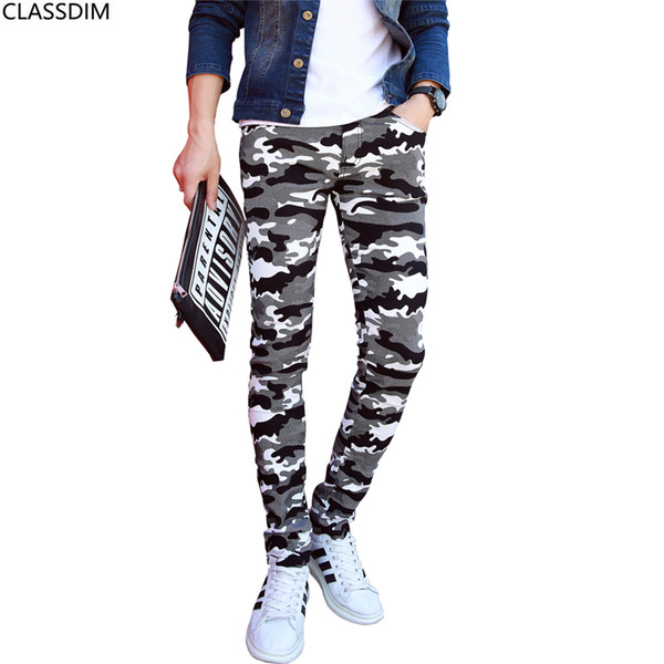 Free shipping!Men's new high-quality camouflage casual pants Men's cotton casual pants Slim skinny Size 28-34