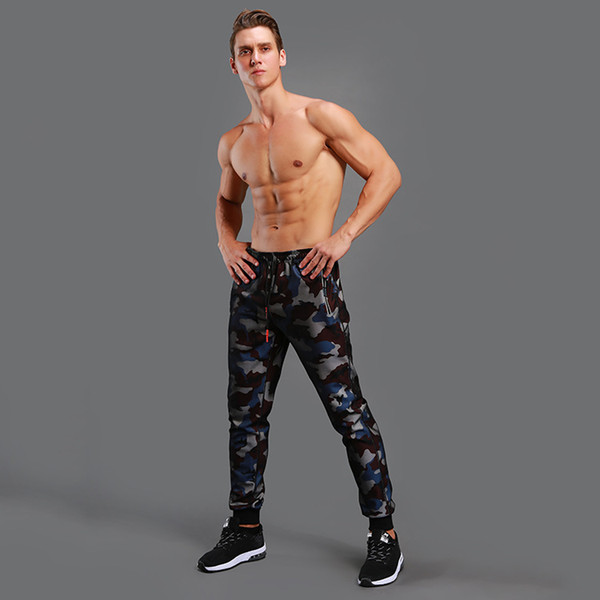 Men In Camouflage Pants Tether Men's Fashion Casual Fitness Running Comfort Harlan Teen Pop Pants Size M-3XL