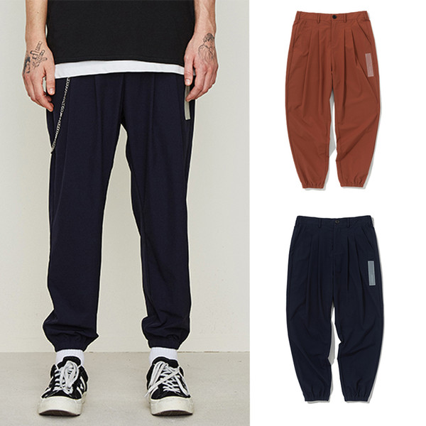 Vfive Nnfour Harajuku Vintage Casual Harem Pants 2019 Spring Summer Men's Joggers Streetwear Hip hop Cargo Long Trousers Pencil Pants