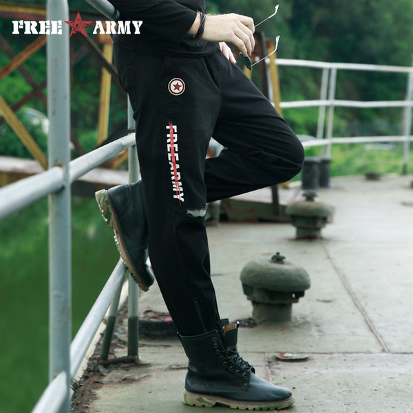 2017 Autumn Mens Pants Autumn Safari Style Pants Male Military Harem Pants Plus Size Boot Cut Trousers Camo Joggers MK-7312D